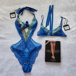 BNWT HB Delphine Bodysuit Set